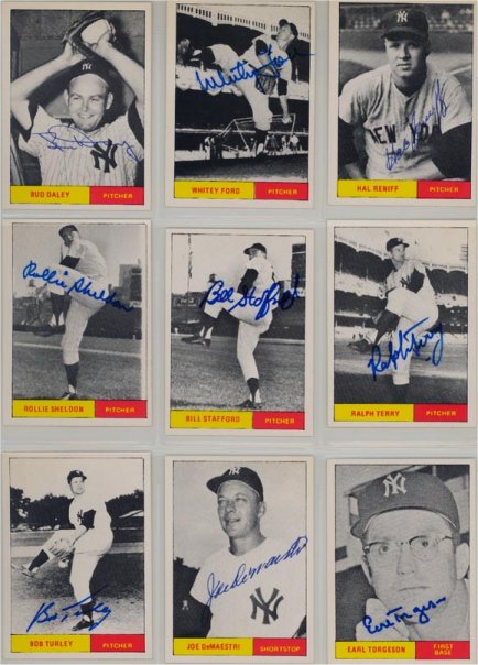 NY Yankees Baseball Cards