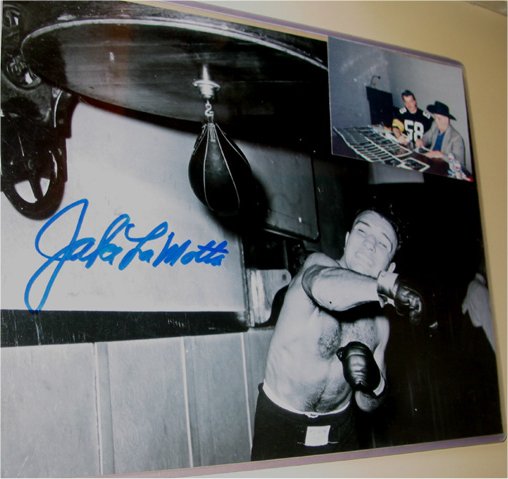 Jack LaMotta autograph