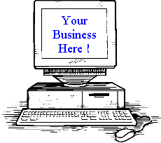 Computer with your business on Internet.