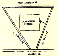 Map to Plymouth Day Care Center, Syracuse NY